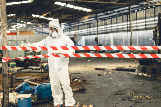 Professional Odor Removal technician working in Lake Isabella, CA